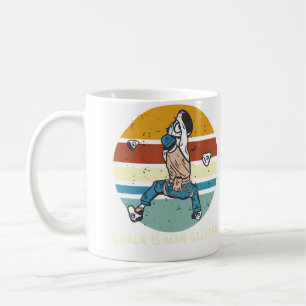 Kalkwand Kletter Bouldering Kaffeetasse