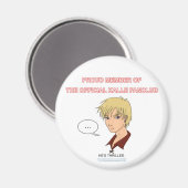 Kalle Fanclub Magnet (Vorderseite/Rückseite)