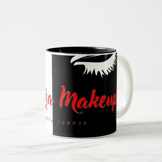 KALLIDORA MAKEUP KAFFEE TASSE (VorderseiteRechts)
