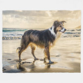 KALLIE AM MEER FLEECEDECKE (Vorderseite (Horizontal))