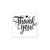 Kalligrafie Danke, Minimalistisches Geschäft Gummistempel (Prägung)