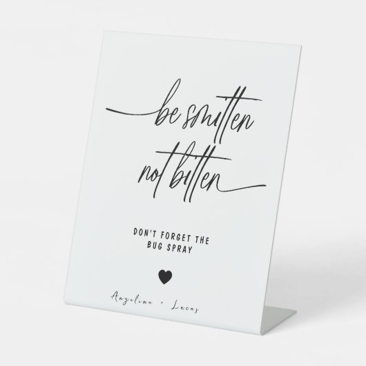 Kalligrafie darf nicht durch Bitten-Bug-Zeichen ge Sockelschild (Vorderseite)