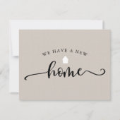 Kalligrafie der Ankündigung von Haushaltsverschieb (Vorderseite)