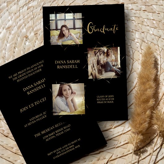 Kalligrafie Drei Foto Graduate Invasion