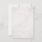 Kalligrafie Drei Fotos Graduate Ankündigung (Rückseite)