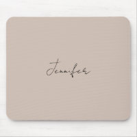 Kalligrafie Eleganter Schlichter einfacher Name