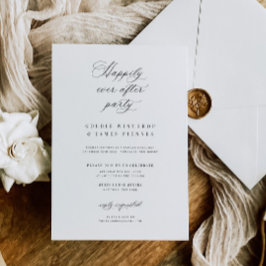 Kalligrafie Empfang Party Feier Einladung