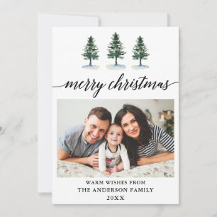 Kalligrafie Foto Wasserfarben Weihnachten