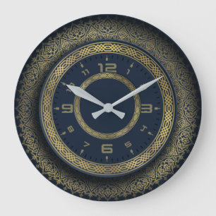 Kalligrafie Große Wanduhr