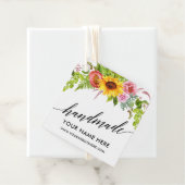 Kalligrafie Handmade Sunflower Handmade Geschenkanhänger (Beispiel)