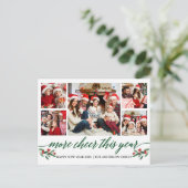 Kalligrafie heiliger in diesem Jahr 5 Foto Grün Postkarte (Stehend Vorderseite)