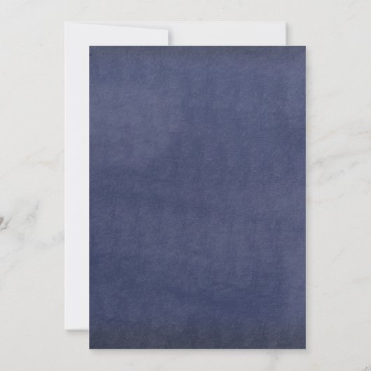 Kalligrafie Hochzeit Probe Dinner Einladungen (Rückseite)