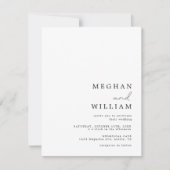 Kalligrafie in einem QR-Code - Einladung zur Hochz (Vorderseite)