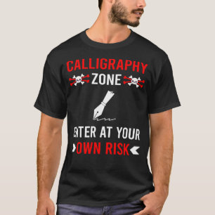 Kalligrafie Kalligraf Schrift Briefkopf T-Shirt