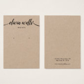 Kalligrafie-Kraft-Typografie (Vorne & Hinten)