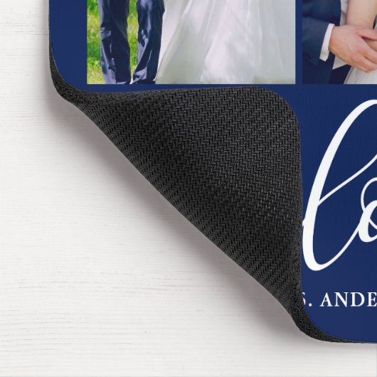 Kalligrafie Liebe 3 Hochzeitsstift Foto - Pick Col Mousepad (Ecke)