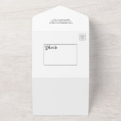 Kalligrafie Lights Truck Weihnachten Alles in eine All In One Einladung (Außenbereich)