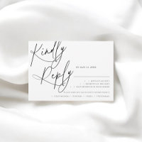 Kalligrafie Moderne Minimalistische UAWG Hochzeit