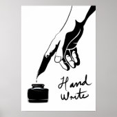 Kalligrafie Poster (Vorne)