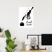 Kalligrafie Poster (Heimbüro)