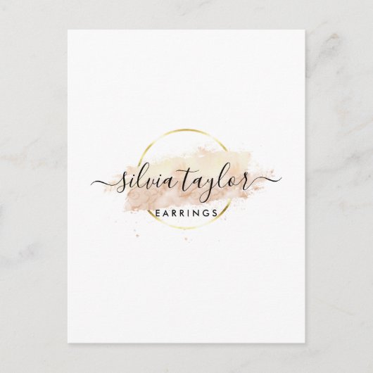 Kalligrafie Postkarte (Vorderseite)