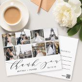 Kalligrafie Script 8 Foto Vielen Dank Postcard Postkarte