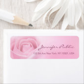 Kalligrafie Script Moderne rosa Rose Template Chic (Insitu)