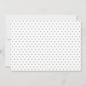 Kalligrafie Seligen 3 Fotos Geburt Ankündigung (Rückseite)