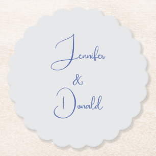 Kalligrafie trendy klassische Schrift einfach pers Untersetzer