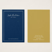 Kalligrafie und benutzerdefinierte Farbverlaufskar (Vorne & Hinten)