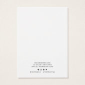 Kalligrafie und schwarze Grenzenkarte (Rückseite)