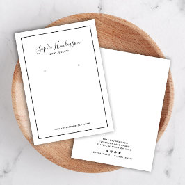 Kalligrafie und Schwarzgrenzenschildkarte