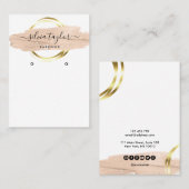 Kalligrafie Visitenkarte (Vorne/Hinten)