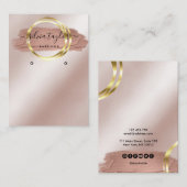 Kalligrafie Visitenkarte (Vorne/Hinten)