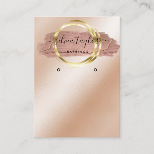 Kalligrafie Visitenkarte (Vorderseite)