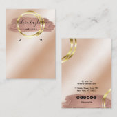 Kalligrafie Visitenkarte (Vorne/Hinten)