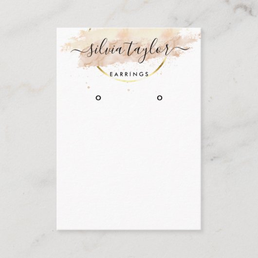 Kalligrafie Visitenkarte (Vorderseite)