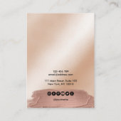 Kalligrafie Visitenkarte (Rückseite)