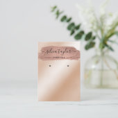 Kalligrafie Visitenkarte (Stehend Vorderseite)