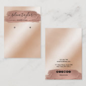 Kalligrafie Visitenkarte (Vorne/Hinten)