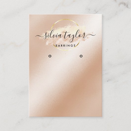 Kalligrafie Visitenkarte (Vorderseite)