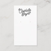 Kalligrafie Visitenkarte (Vorderseite)