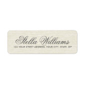 Kalligrafieschrift für romantische Elfenbeinlinen (Vorne)