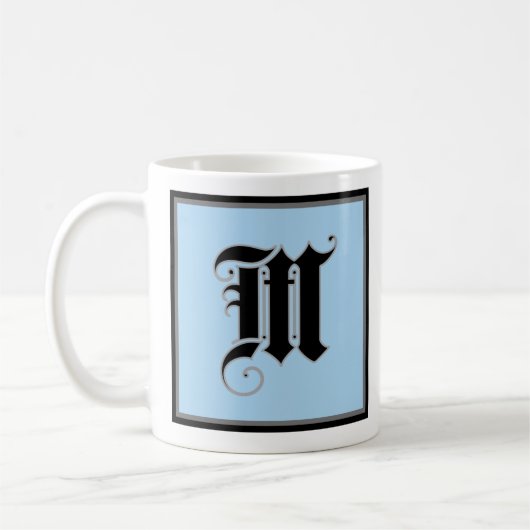 Kalligrafische Hauptstadt Kaffeetasse (Links)