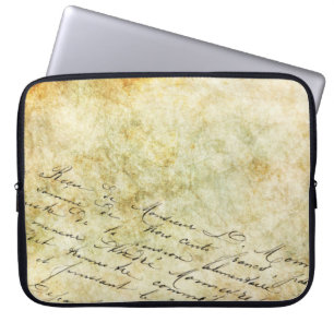 Kalligrafischer Hintergrund Laptopschutzhülle
