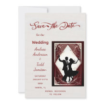 Kalligrafischer Tanz Kontrastfarben Foto Hochzeit