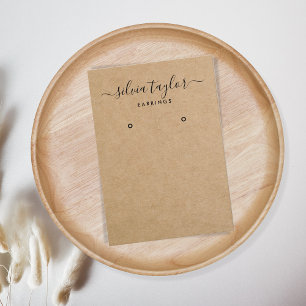 Kalligrafisches Handwerkspapier Ohrsichtkarte Visitenkarte