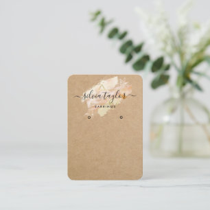 Kalligrafisches Papier Ohrsichtkarte Visitenkarte