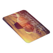 Kalligrafisches Skript Speichern des Datumsmagazin Magnet (Rechte Seite)