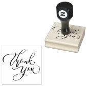 Kalligraphie Danke Briefmarke Gummistempel (Stempel)